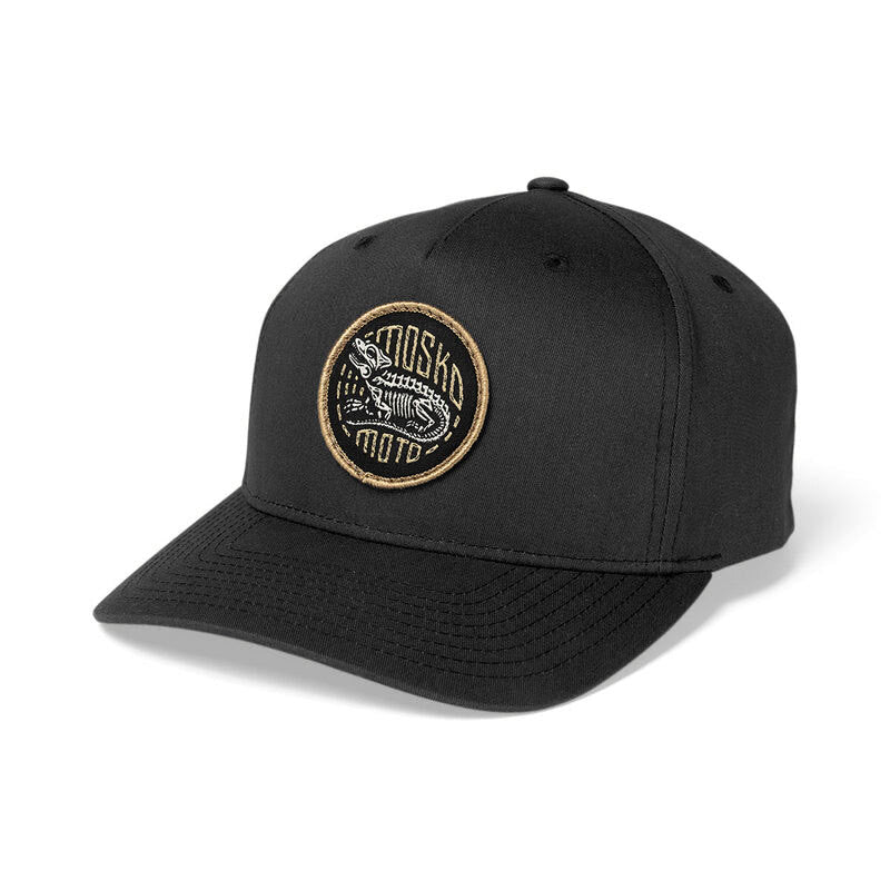 Mosko Moto Hats Navy Ecto Skeleton Hat