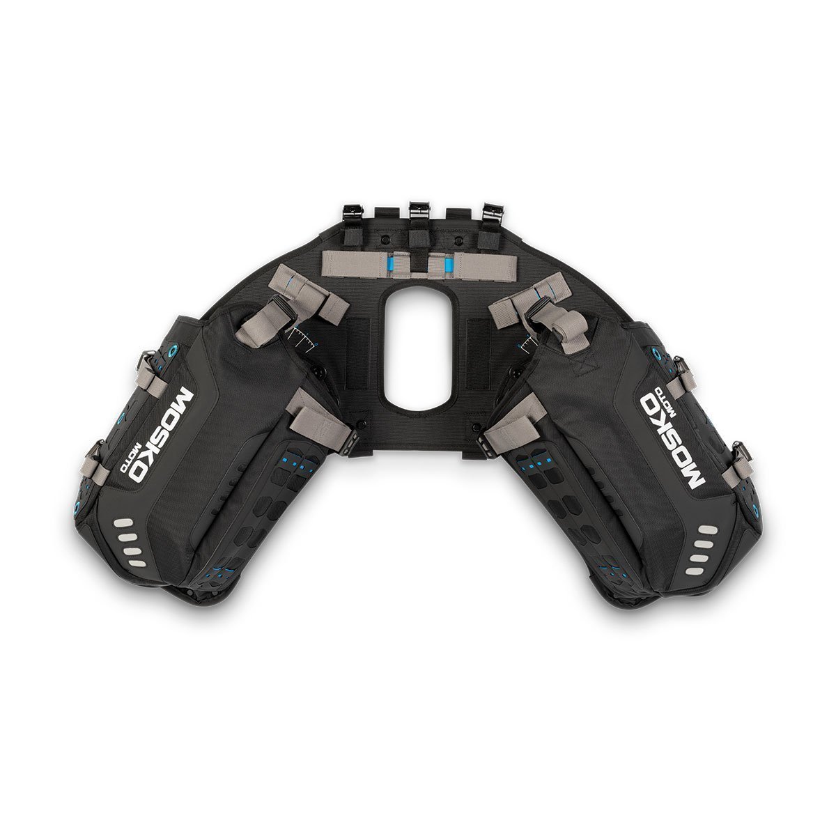 Mosko Moto Rackless System BLACK / No Aux Pox DB - Reckless 80L (V3.0) Revolver - A