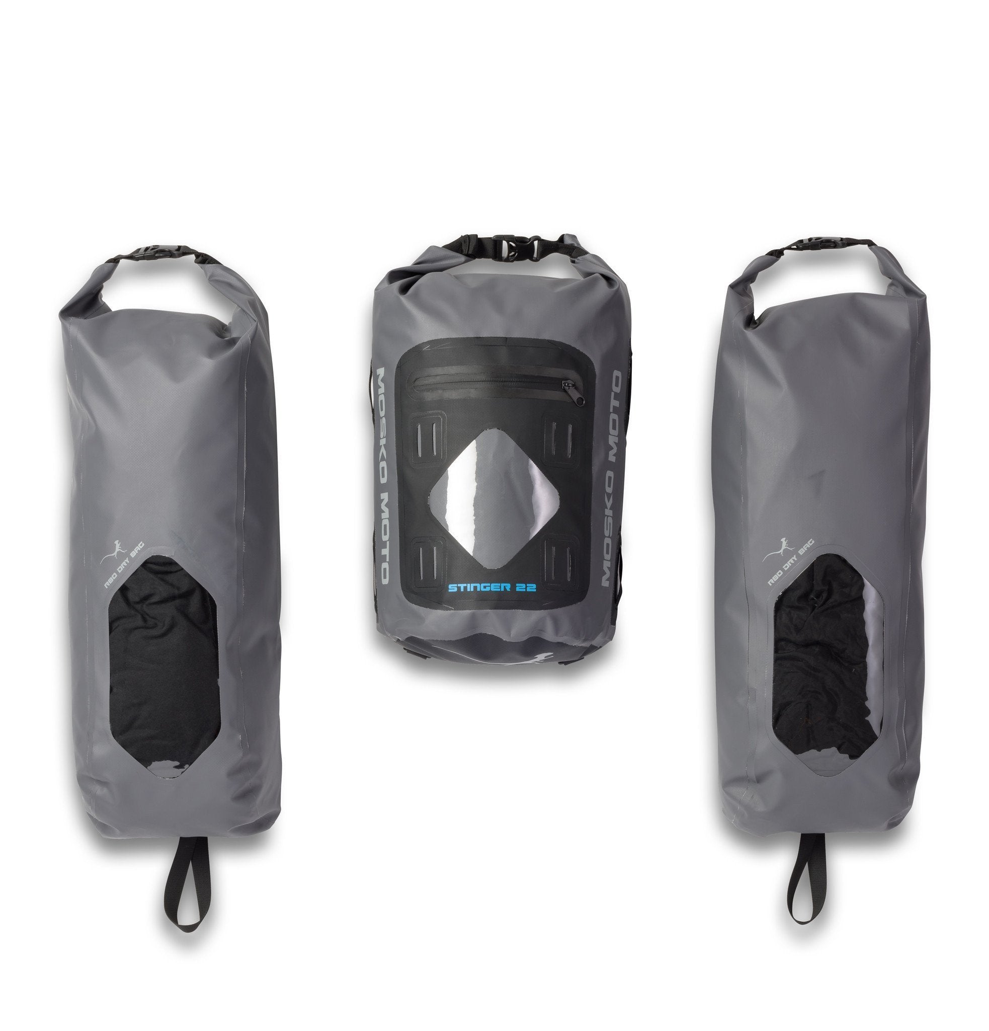 Mosko Moto Rackless System BLACK / No Aux Pox DB - Reckless 80L (V3.0) Revolver - A