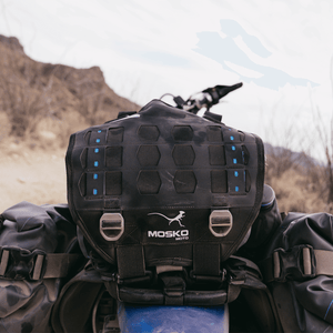 Mosko Moto Rackless System BLACK / No Aux Pox DB - Reckless 80L (V3.0) Revolver - A