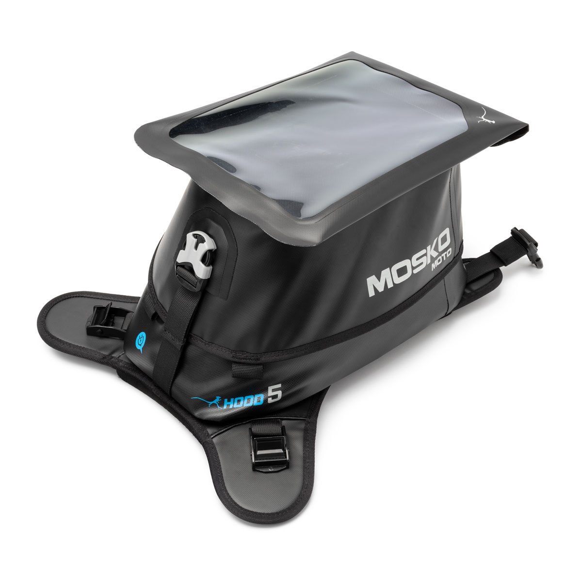 Mosko Moto Tank Bag BLACK / MAP POCKET Hood Tank Bag (V1.2)