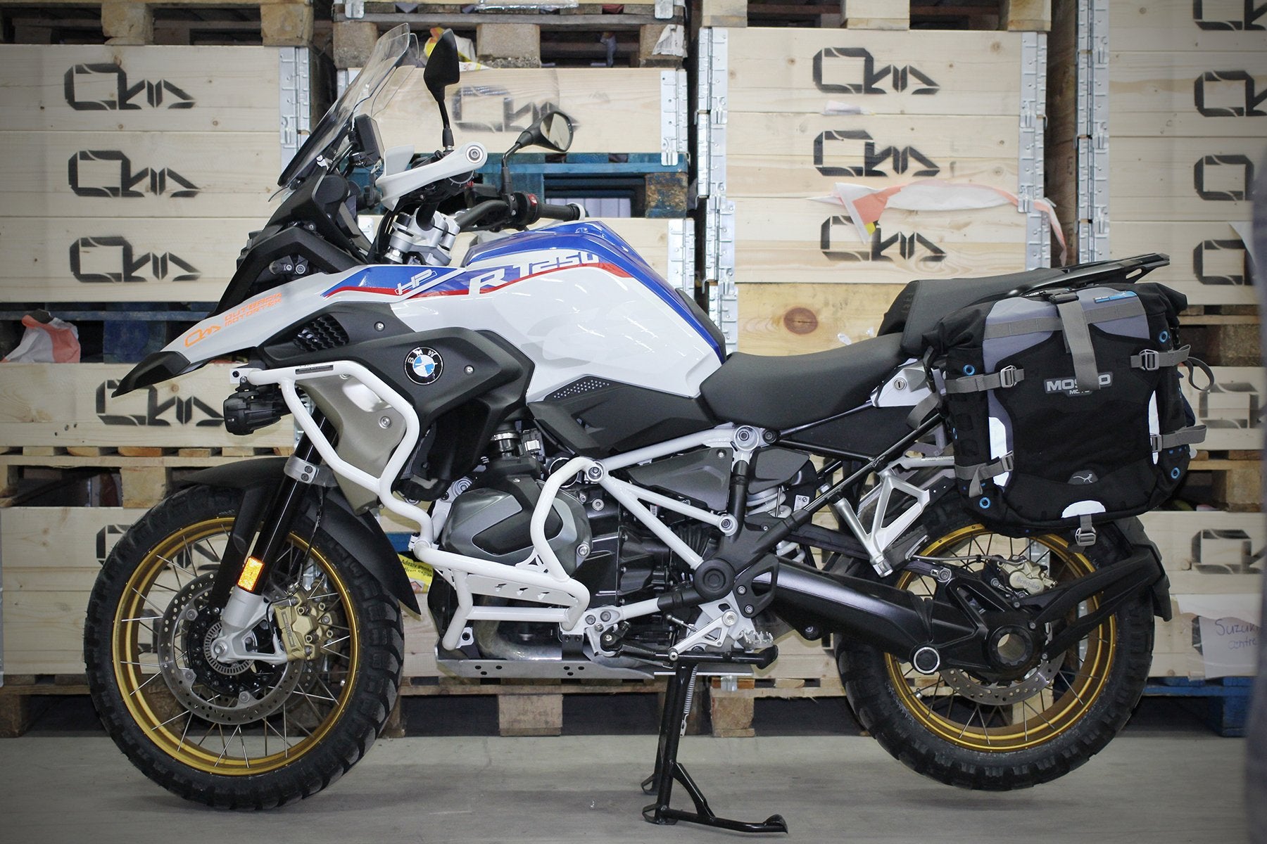 Touratech Pannier Racks Stainless BMW R1300GS