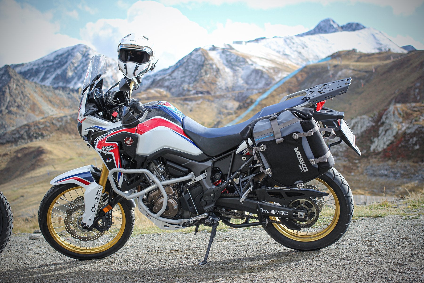 Honda Pannier Racks Mosko Moto - Main Image