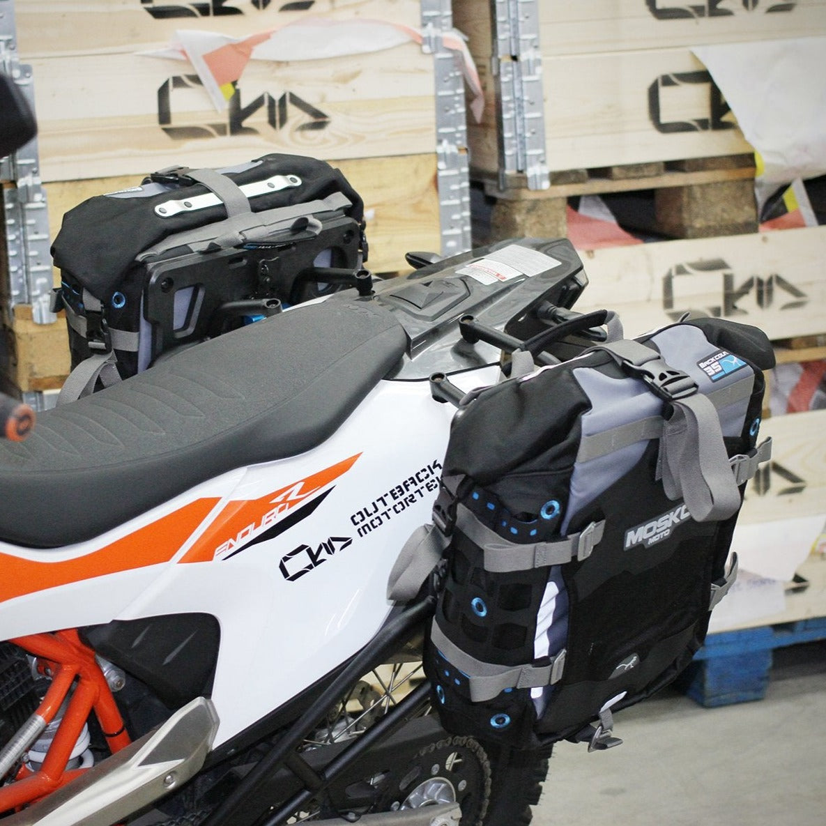 KTM Pannier Racks - Mosko Moto