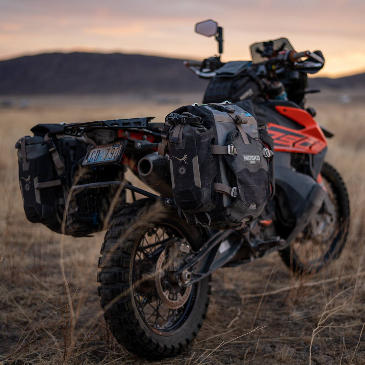 KTM Pannier Racks Mosko Moto
